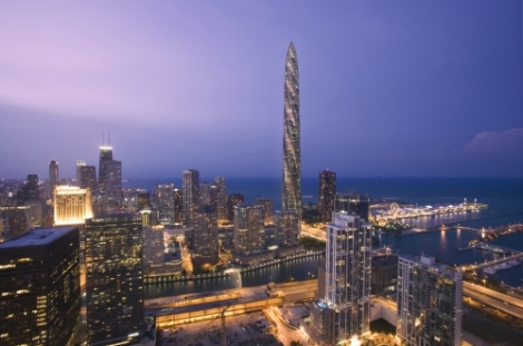 Chicago Spire par Santiago Calatrava